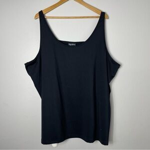 Maggie Barnes 4X 30/32W Black Tank Adjustable straps